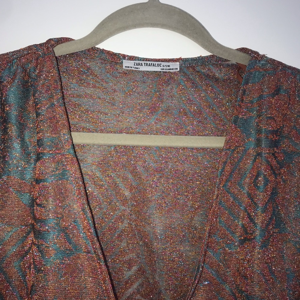 Zara wrap blouse - Picture 3 of 5